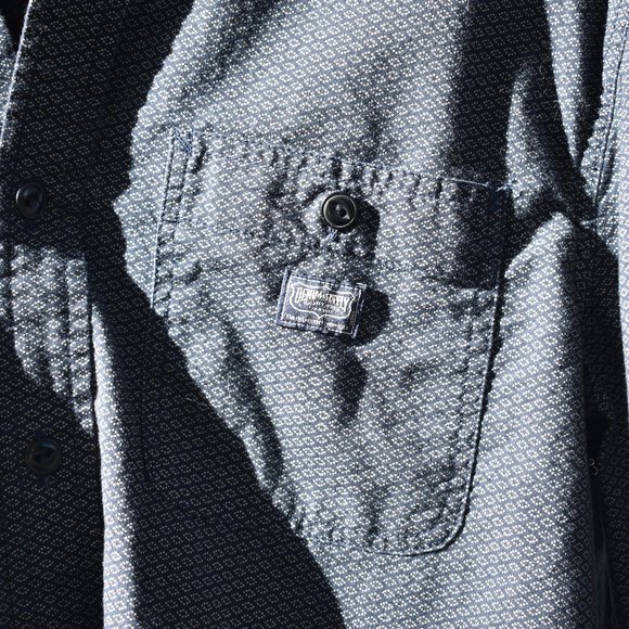 Denim & Supply Button Down Shirt Navy - Picture 3 of 5